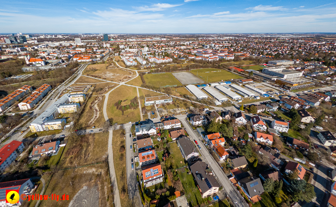 20.02.2023 - der Hachinger Bach und das Michaelibad in Neuperlach